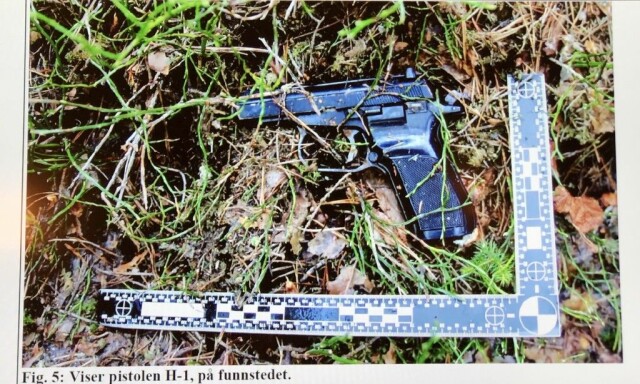image: Hevder han spurte Jemtland om stjålet pistol: - Da ble han stram i maska